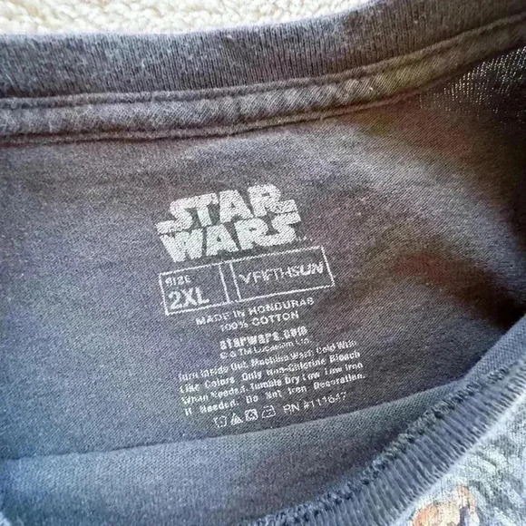 Star Wars Baby Yoda “Starry Night” Van Gogh Tee size 2X - Picture 3 of 3